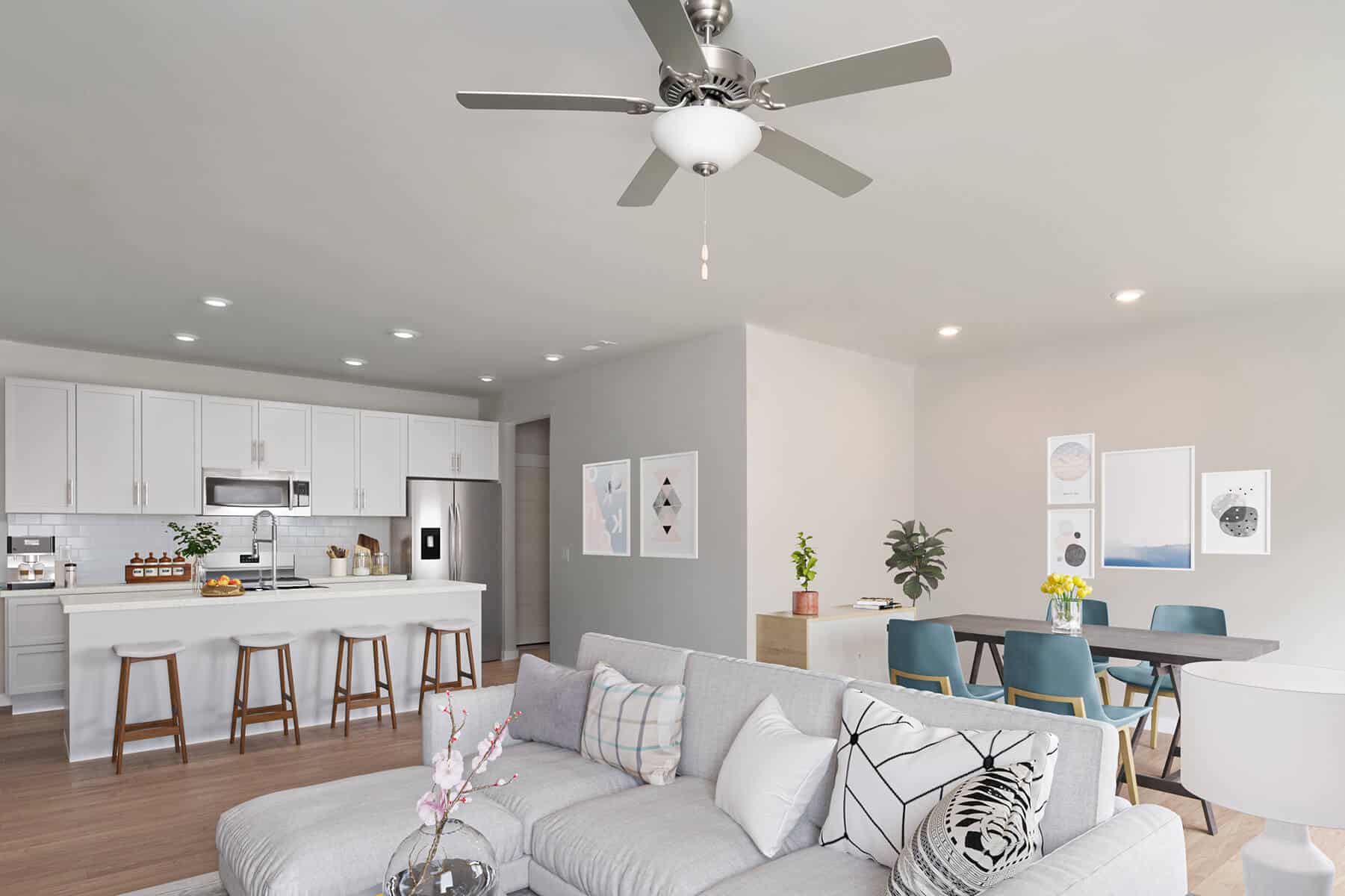 WILLOW: Living/Kitchen/Dining