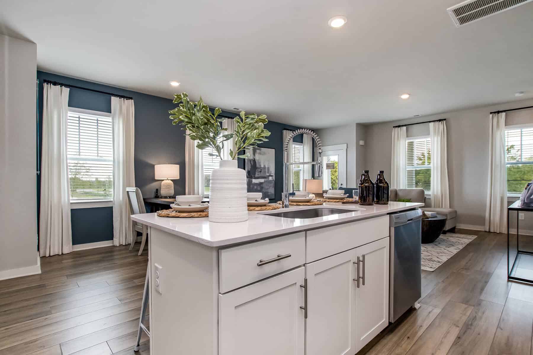Kitchen/Dining/Living
