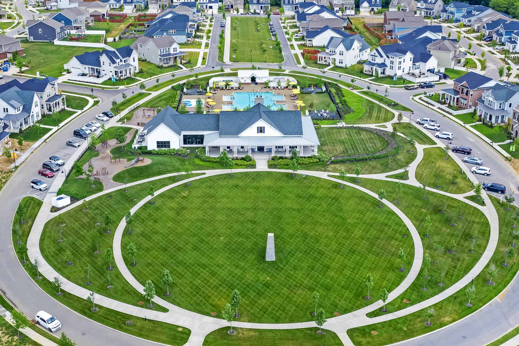 The Farmhouse & Village Green